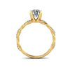 The Aldana Ring | Lab Diamond Twisted Rope Engagement