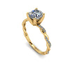 The Aldana Ring | Lab Diamond Twisted Rope Engagement