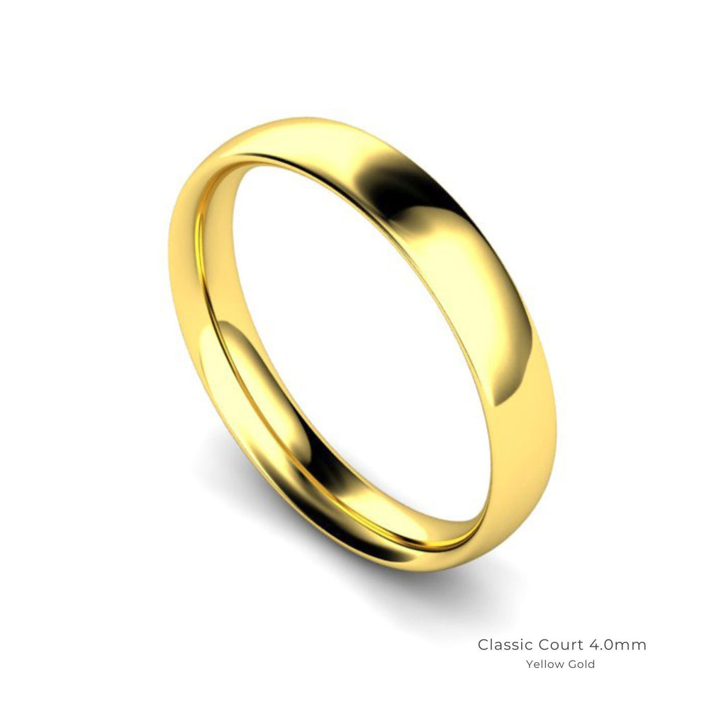 Classic Court | 4.0mm Wedding Band