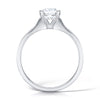 The Gabriella Ring | Cushion Lab Diamond Tulip Engagement Solitaire