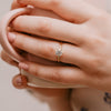 The Marabelle Ring | Round Lab Diamond Six Claw Engagement Solitaire